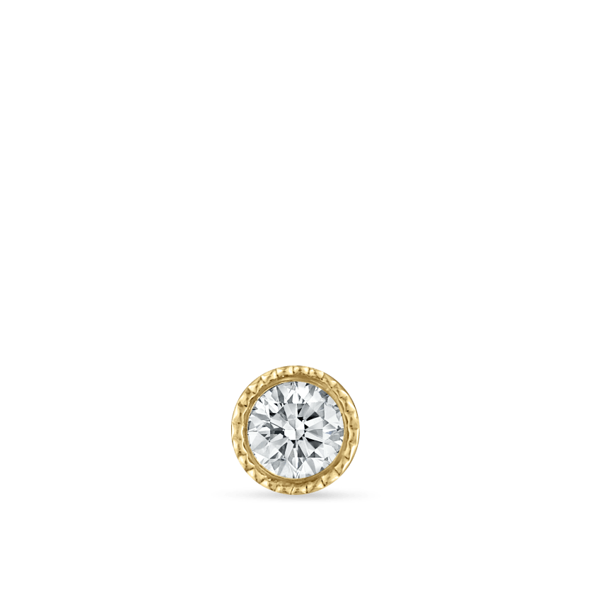 Diamond Scalloped Set Nostril Screw